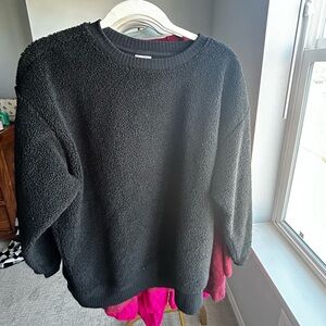 Sherpa crew neck